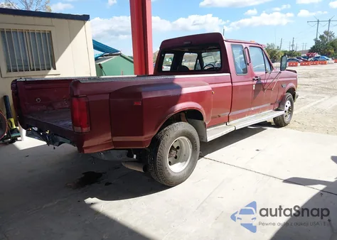 1992 Ford F350 z USA, uszkodzony, nr VIN 1FTJX35M6NKB81940